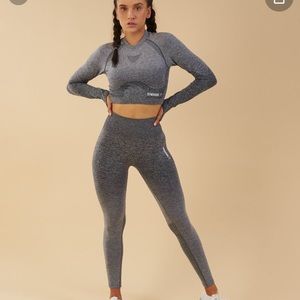 Gymshark original grey ombre set